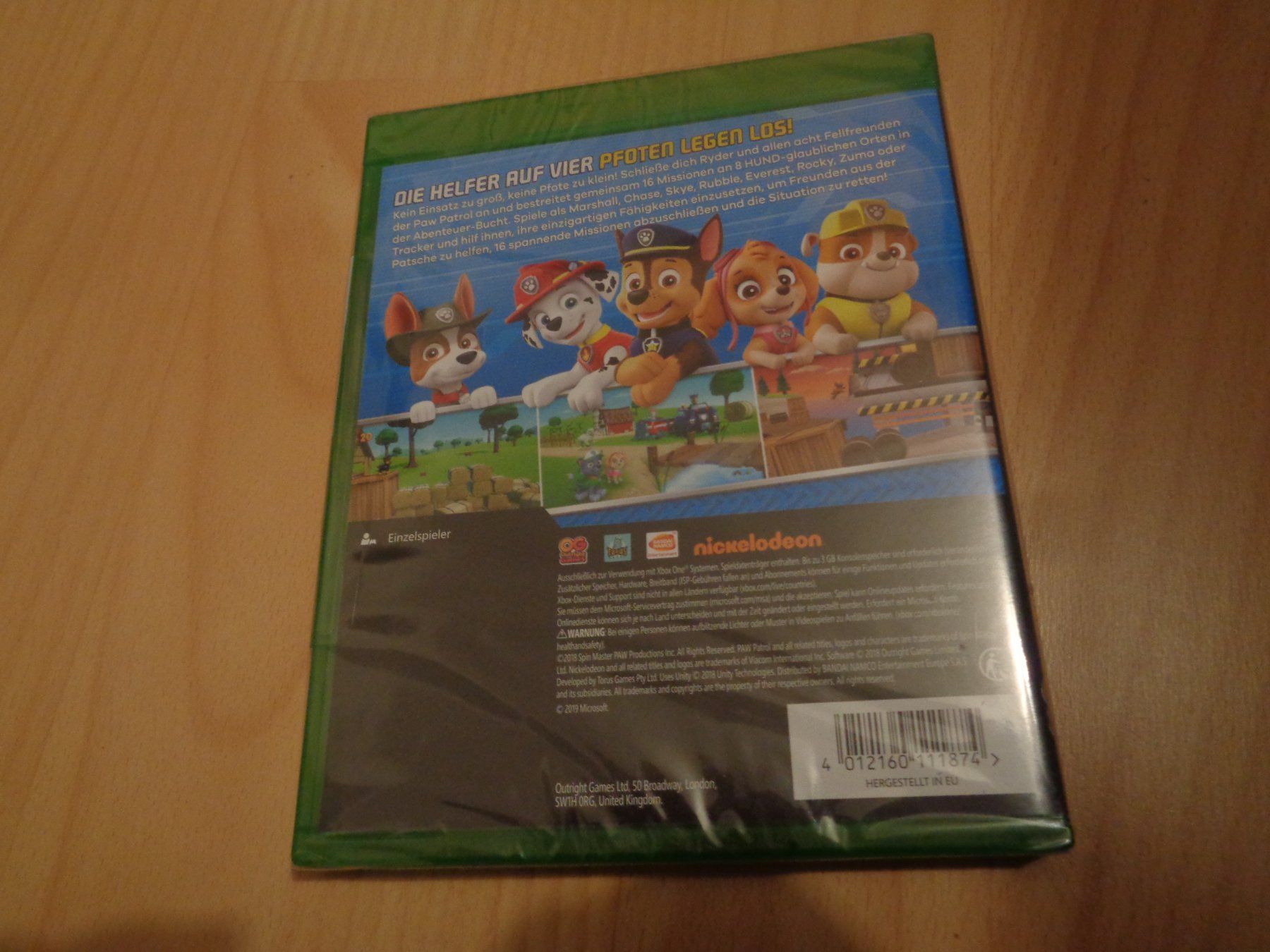 Spiele: Paw Patrol im Einsatz XBOX ONE NEUWARE – Neu und originalverpackt aus Olten von Disc-Ausverkauf 1