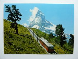 A.K. Zermatt Gornergratbahn  ca. 1970;    Ungelaufen