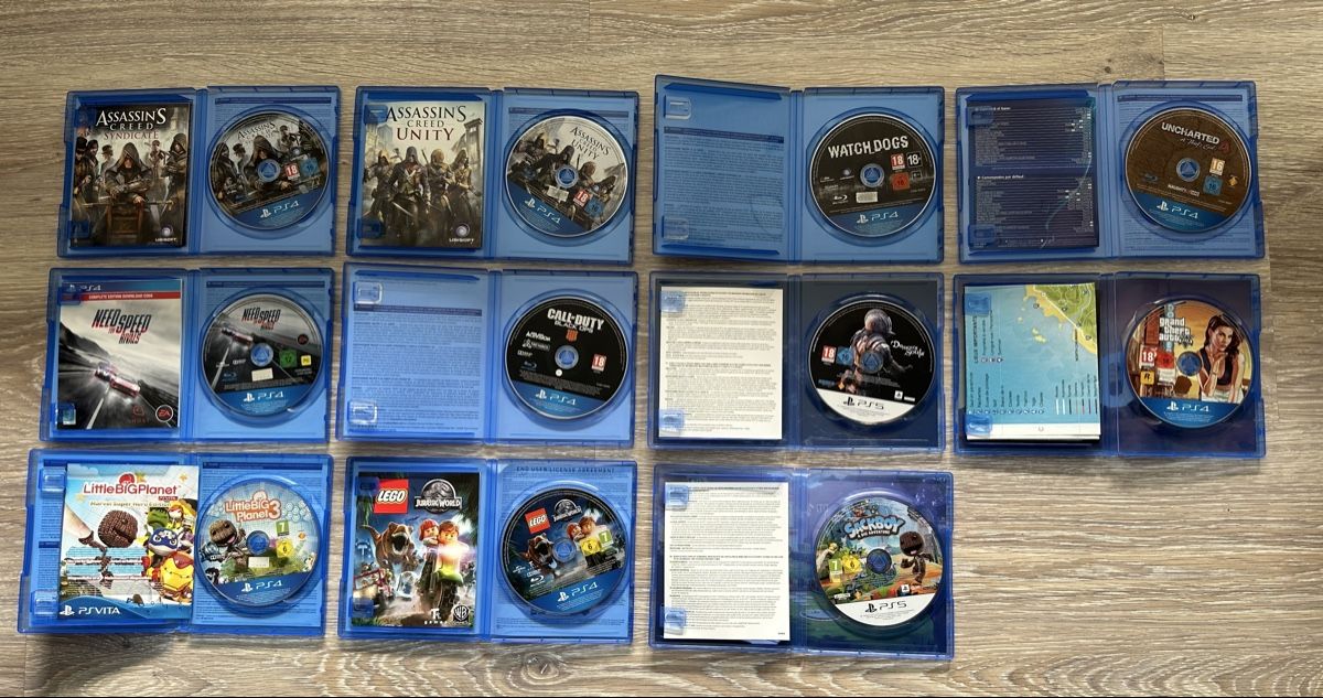 Spiele: Lot de 11 jeux PS4/PS5 divers – Neu (gemäss Beschreibung) aus La Tour-de-Trême von nev_5ksf 1
