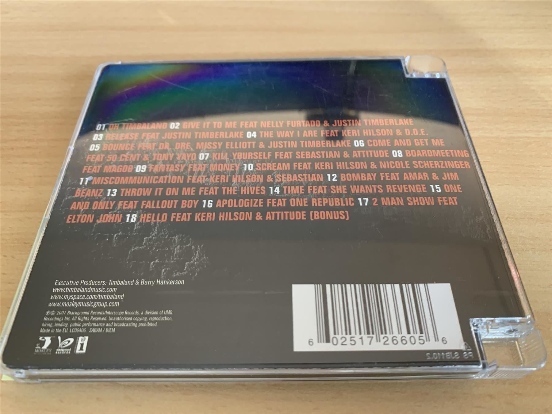 CD: Timbaland – Shock Value – Usato da Rikon im Tösstal venduto da Alpenmutz 1