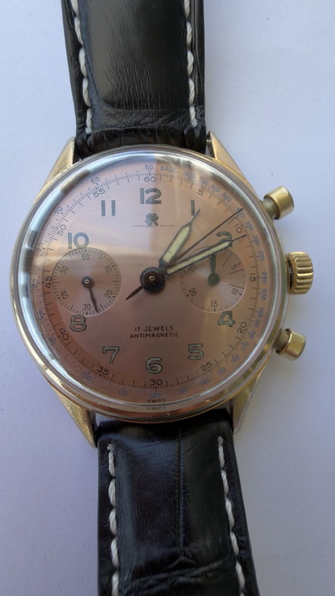 Swiss Orologi: Schweizer Chronograph Uhr 38 mm  – Usato da Zürich venduto da Fidel59 4