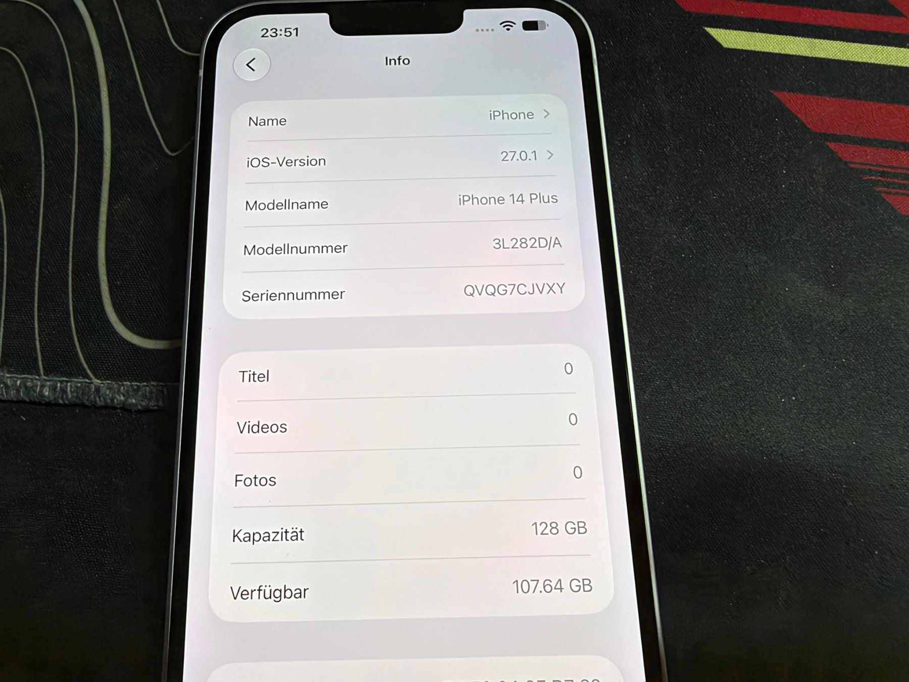 Apple Handys / Smartphones: Iphone 14 Plus 128Gb#186 – Gebraucht aus Au SG von bah_6f5w 4