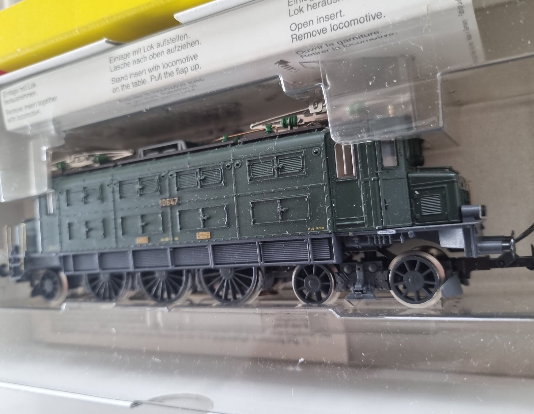 Fleischmann Modelleisenbahnen: Fleischmann SBB Ae 3/6 E-Lok  4345 - H0 – Gebraucht aus Zürich von nibadi 3