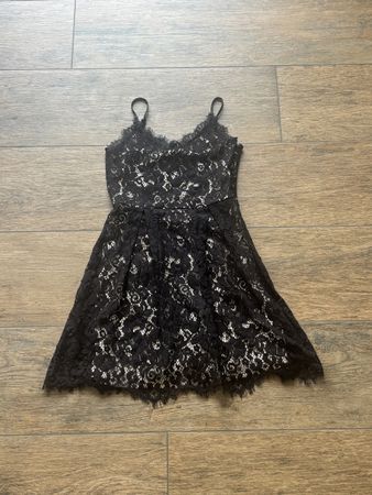 Kleid VERO MODA Spitze Schwarz Grösse XS