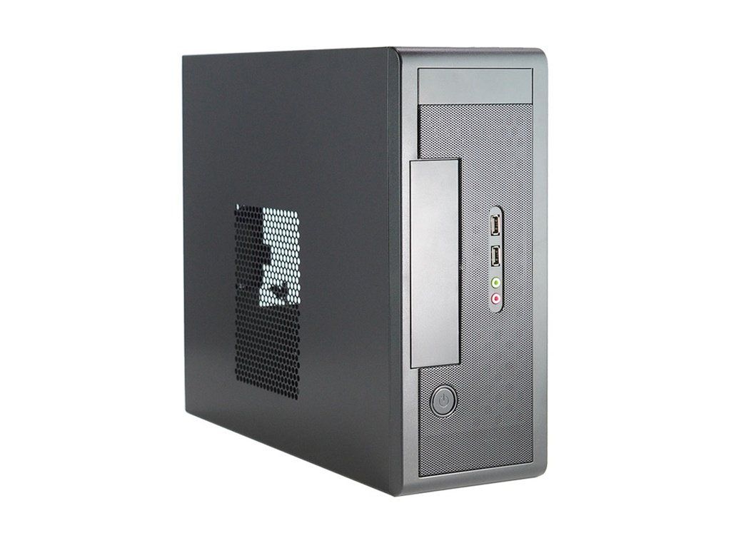 Gehäuse: Yeong Yang YY-A213BK+USB – mATX Computergehäuse – Neu und originalverpackt aus Härkingen von I-BITPROAG