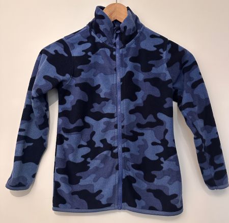 Fleecejacke Camouflage Grösse 128 - Übergang