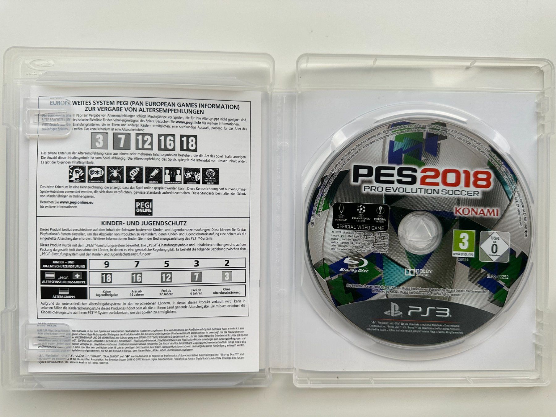 Sony Giochi: Pro Evolution Soccer 2018, PES 2018, Sony Playstation 3, PS3 – Nuovo (secondo la descrizione) da Couvet venduto da nay_prh5 1