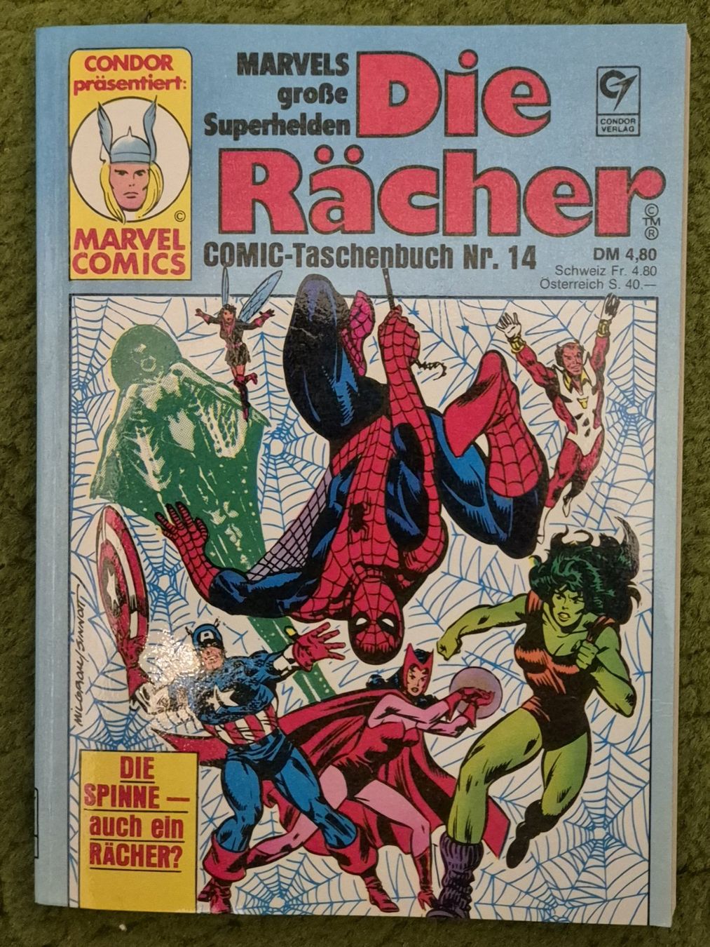 Comics: Die Rächer Taschenbuch / Nr. 6 - 10 und 14 – Gebraucht aus Chur von big_5zx8 7