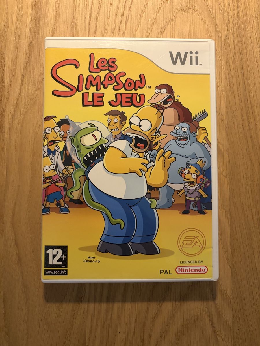 Nintendo Giochi: Les Simpson : Le Jeu - Nintendo Wii – Usato da Pully venduto da FunkyGames