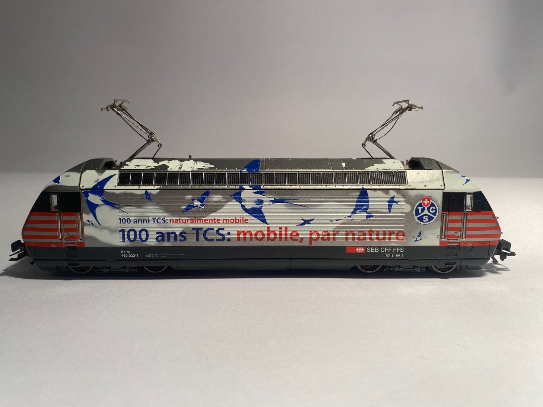 Märklin Modellini di ferrovie: Märklin E-Lok SBB RE460 TCS, AC Digital – Usato da Buchrain venduto da Modellbahn11
