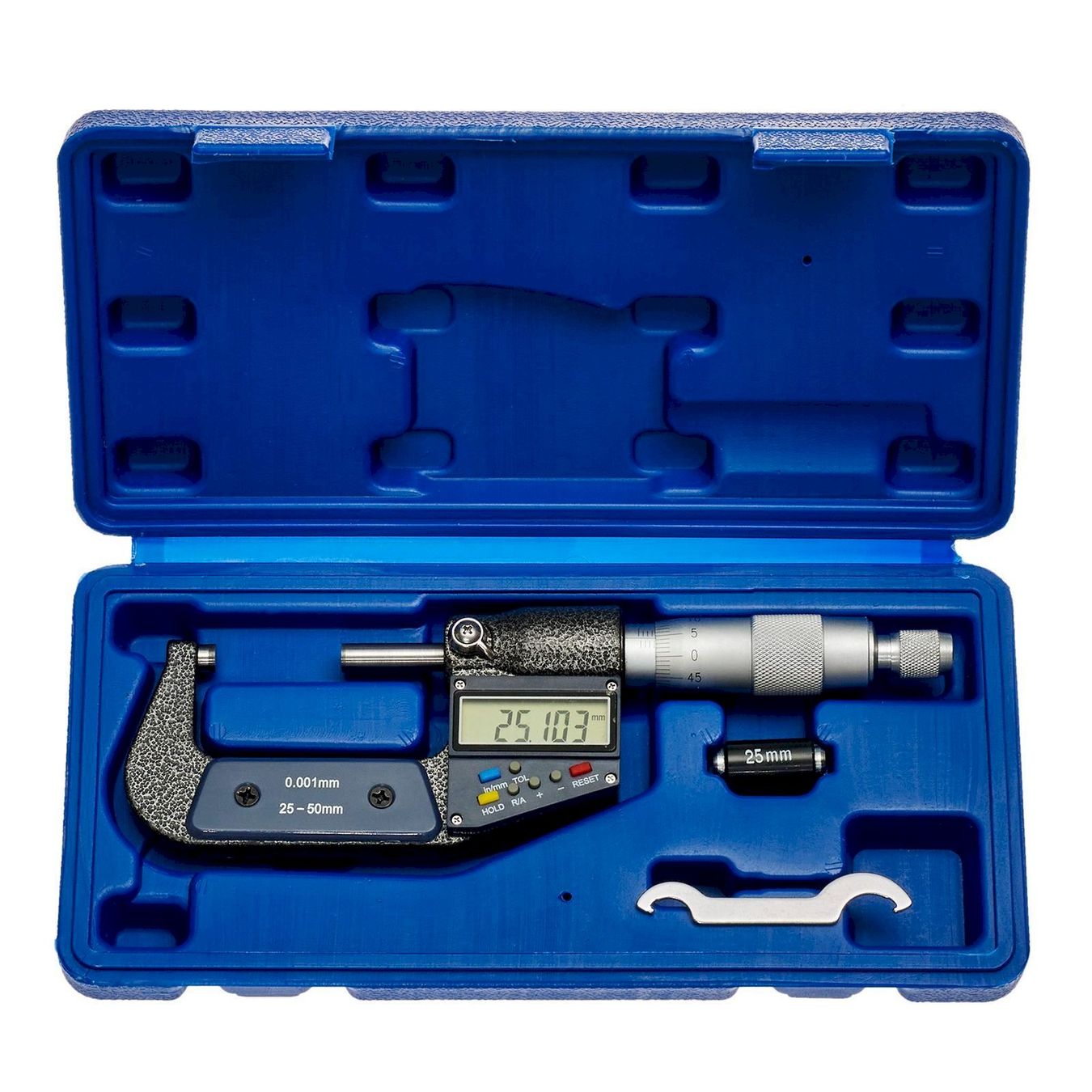 Messen: Digitale Mikrometerschraube 25-50 mm – Neu und originalverpackt aus Bottighofen von zaap