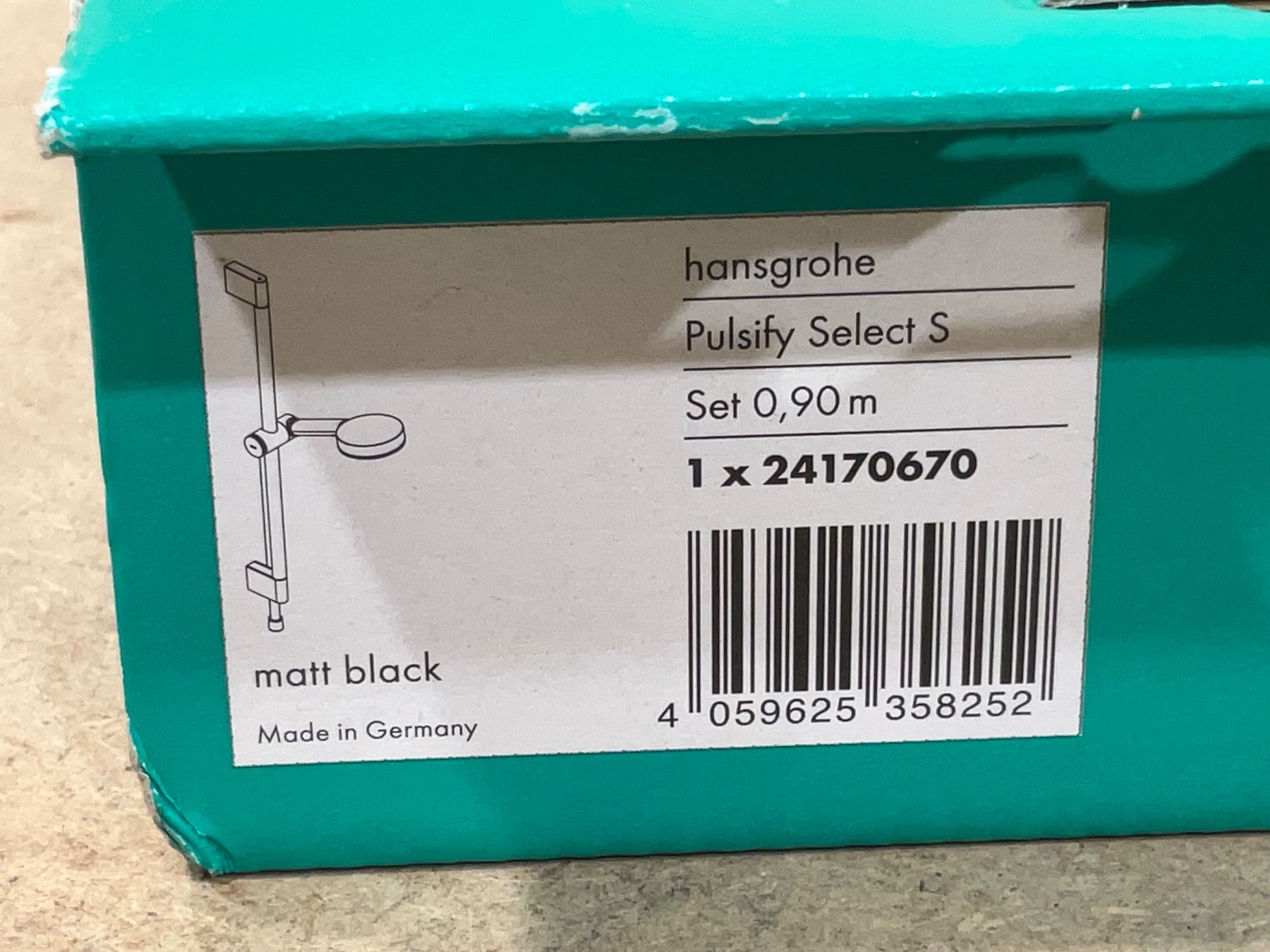 Hansgrohe Soffioni doccia: 546 Hansgrohe Pulsify Select S Brauseset 105 3jet – Nuovo e nell'imballaggio originale da Derendingen venduto da Meisterstuecke 3