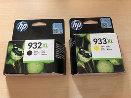 Druckerpatronen HP 932 XL und 933 XL