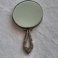 Handspiegel, Emaille, vintage, cloisonne