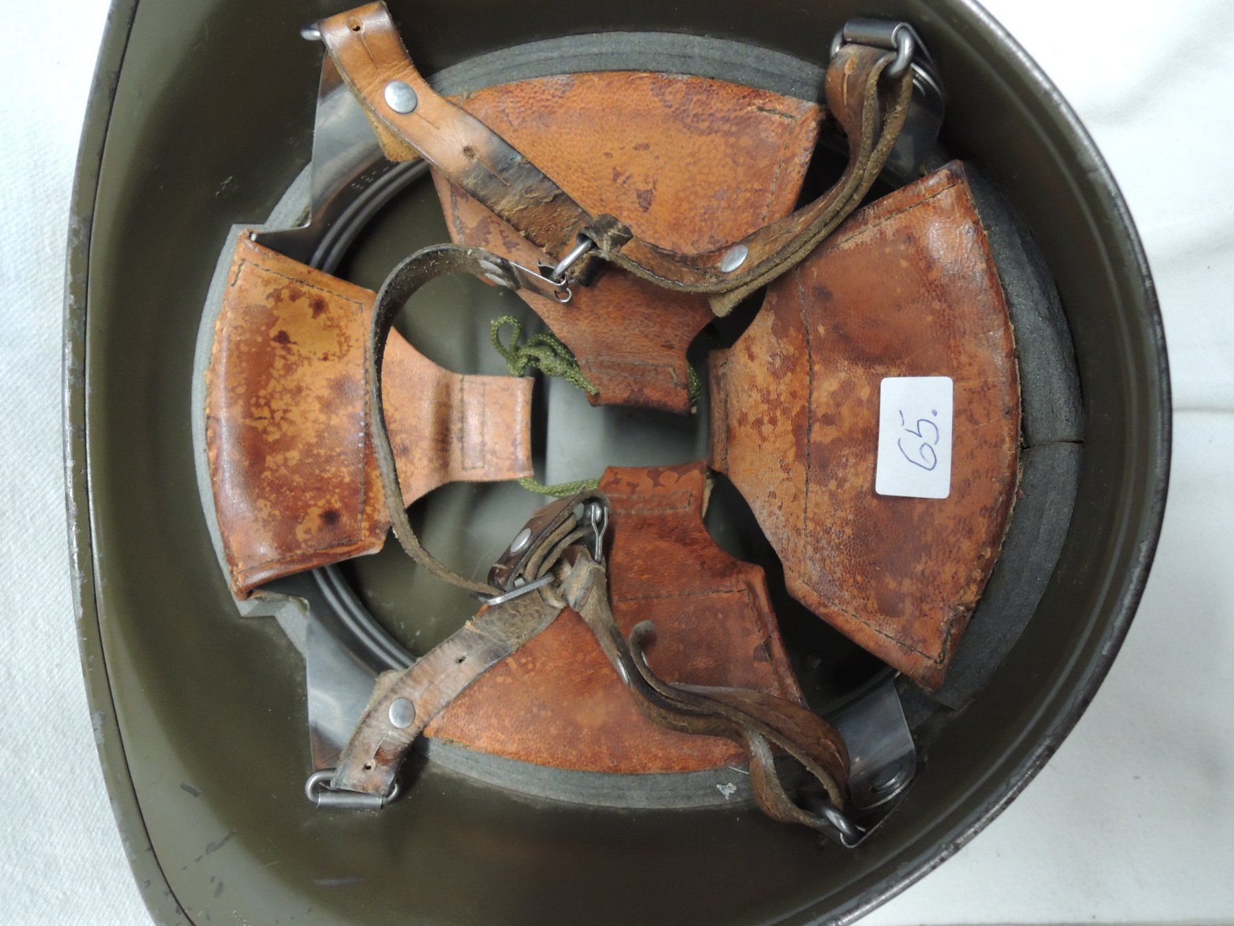 Schweizer Armee Uniformi & Effetti personali: Schweizer Armee original Militärhelm Gr. 57-58 – Usato da Uznach venduto da Othmar52 4