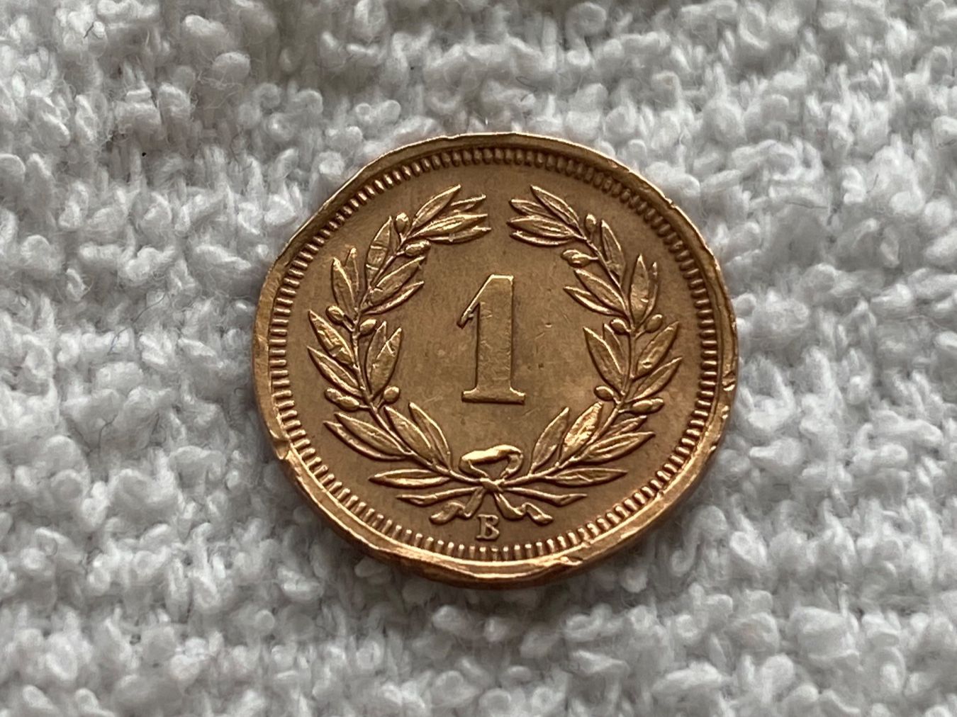 Tutti le monete: 1 centime/rappen 1934 – Usato da Nyon venduto da Ilmi09 1