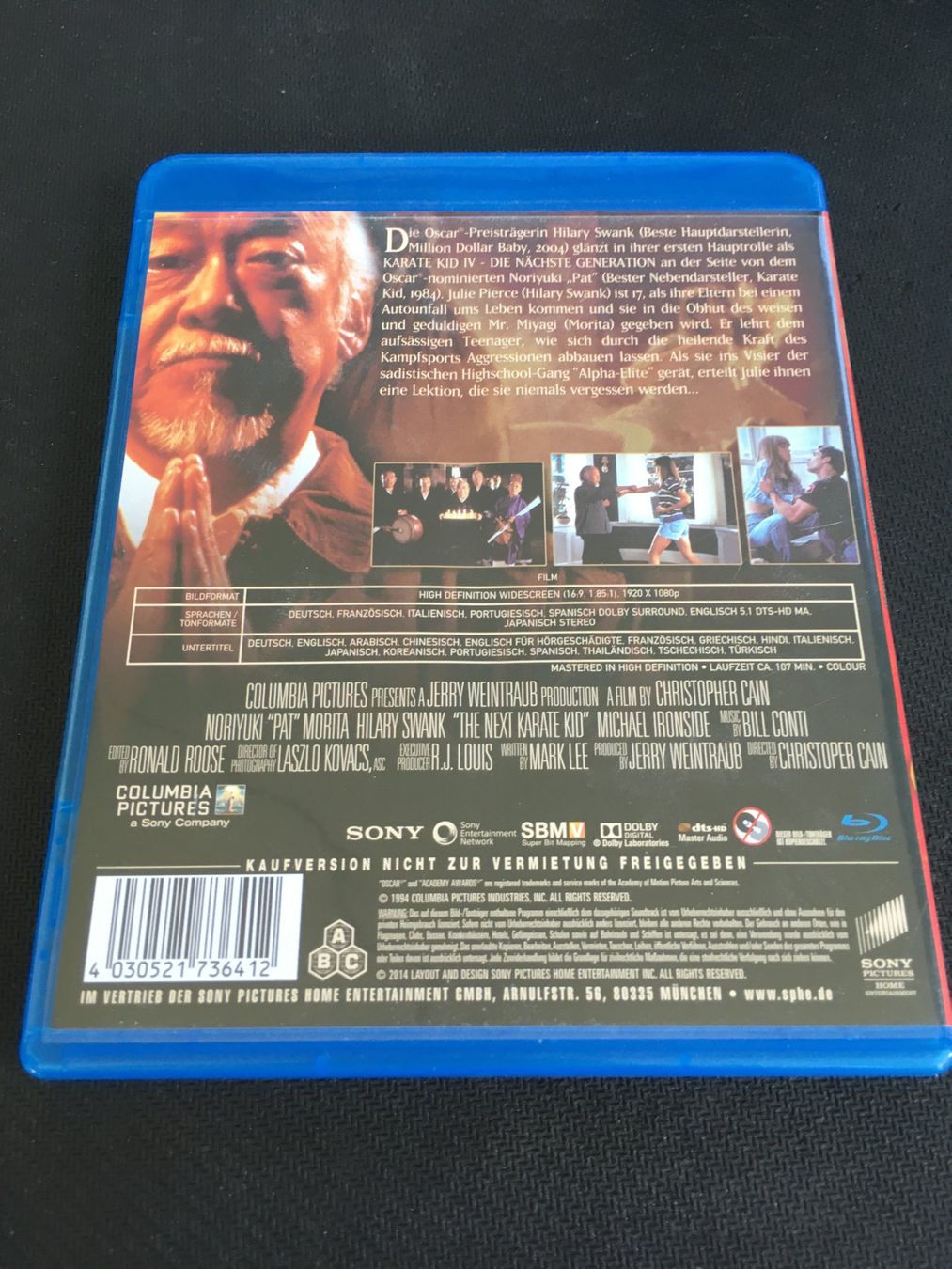 Tutti i DVDs: The next Karate Kid [Blu-ray] – Usato da St.Gallen venduto da MedienJoe 1