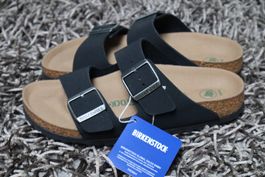 Birkenstock, Arizona, Gr. 38, schwarz, NEU