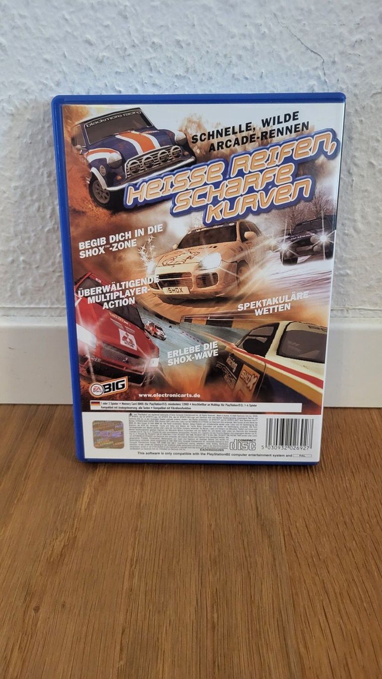 Sony Giochi: PS2 - Shox Rally Reinvented – Usato da Münsingen venduto da DigitaleSpielecke 1
