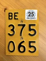 Töffli Nummer Schild