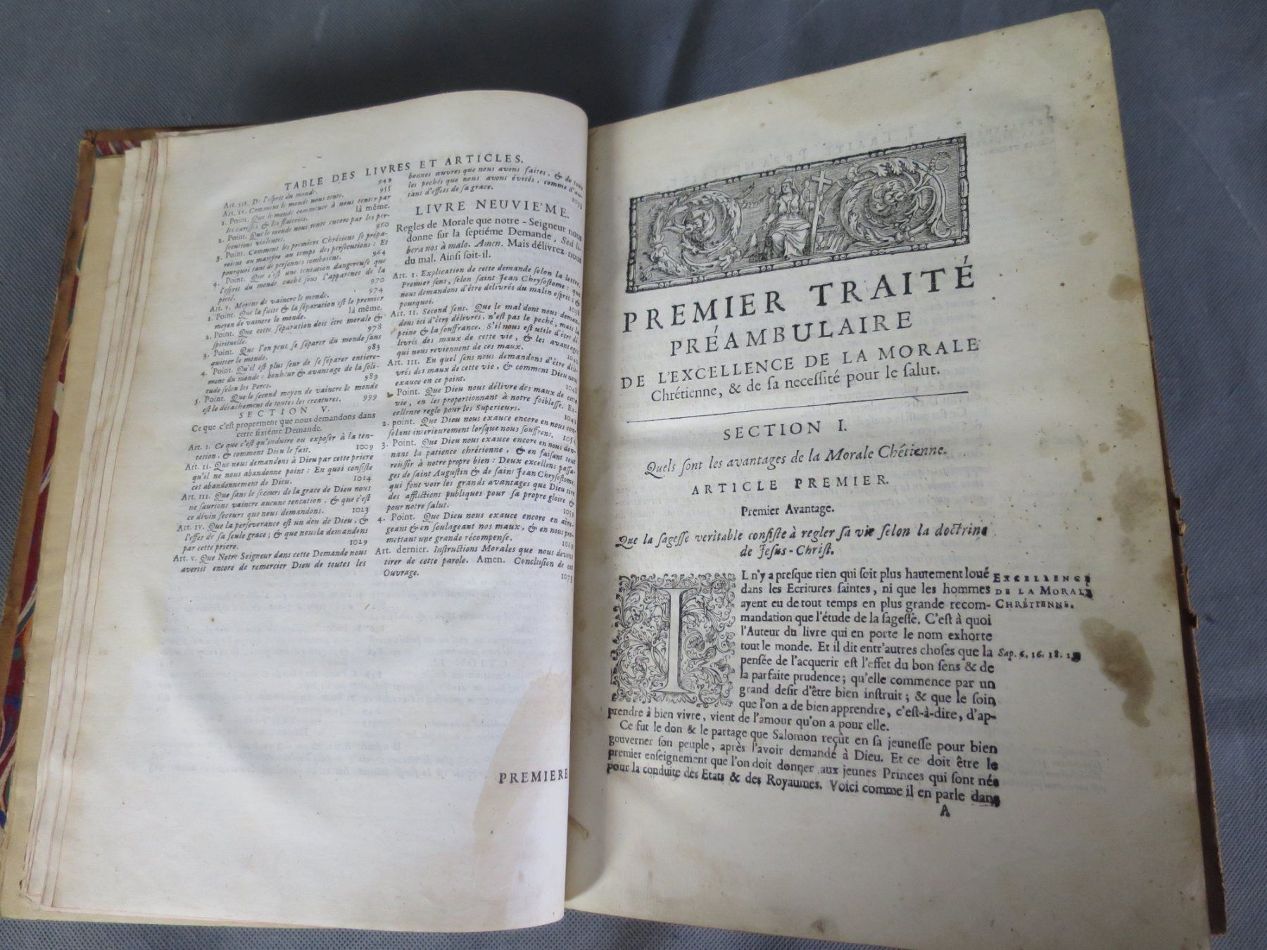 Libri: Morale Chrétienne von 1709 – Usato da Zürich venduto da 1.Simon 4