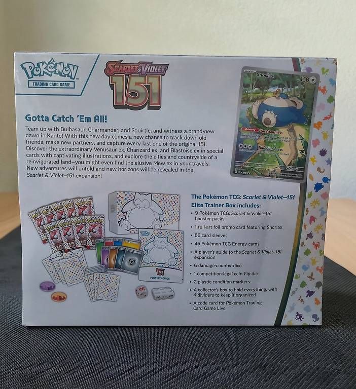 Pokémon Carte collezionabili: Pokémon 151 ETB – Nuovo e nell'imballaggio originale da Basel venduto da SwissVault 1
