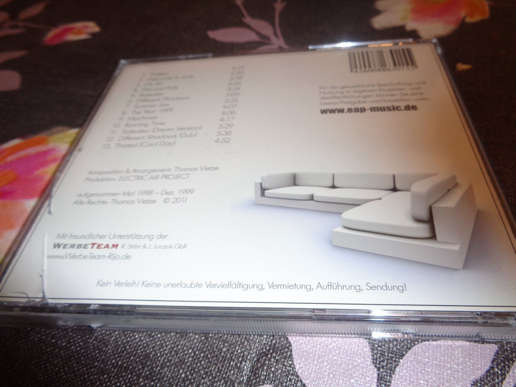 CD: Electric Air Project - Shadowplaces CD – Usato da Olten venduto da Disc-Ausverkauf 1