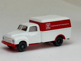 SG-  Wiking Opel Blitz Kasten WM Werkstattwagen