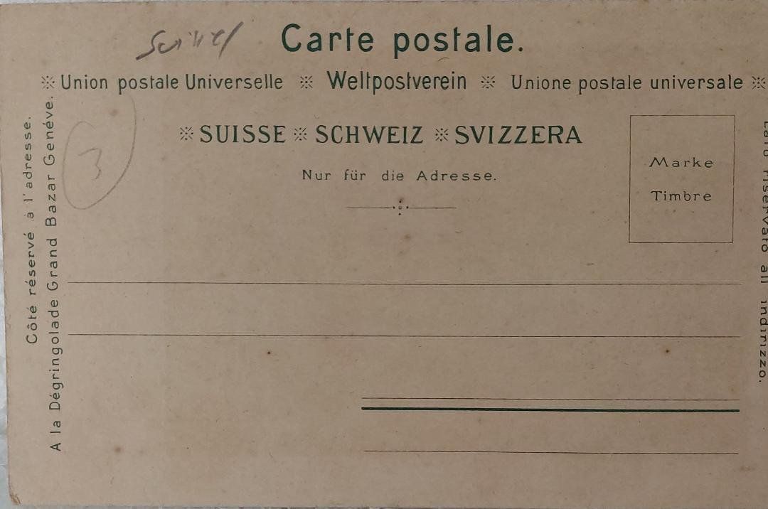 Cartoline postali: Berner-Simmenthal Tracht - Costume Bernois-Simmenthal – Usato da Delémont venduto da Domdom1 1