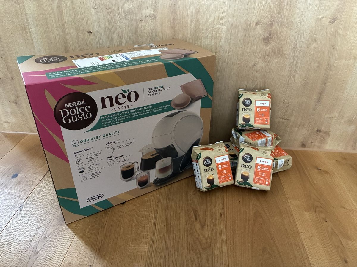 Nescafé Macchine per caffè & Macchine per espresso: Dolce Gusto Neo Coffee Machine – Nuovo e nell'imballaggio originale da Breitenbach venduto da MukiJames 1