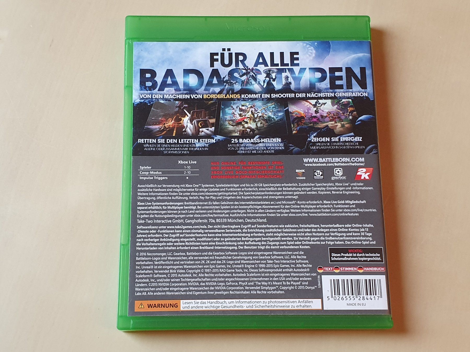 Microsoft Giochi: Battleborn – Usato da Stansstad venduto da collectorsshop 1