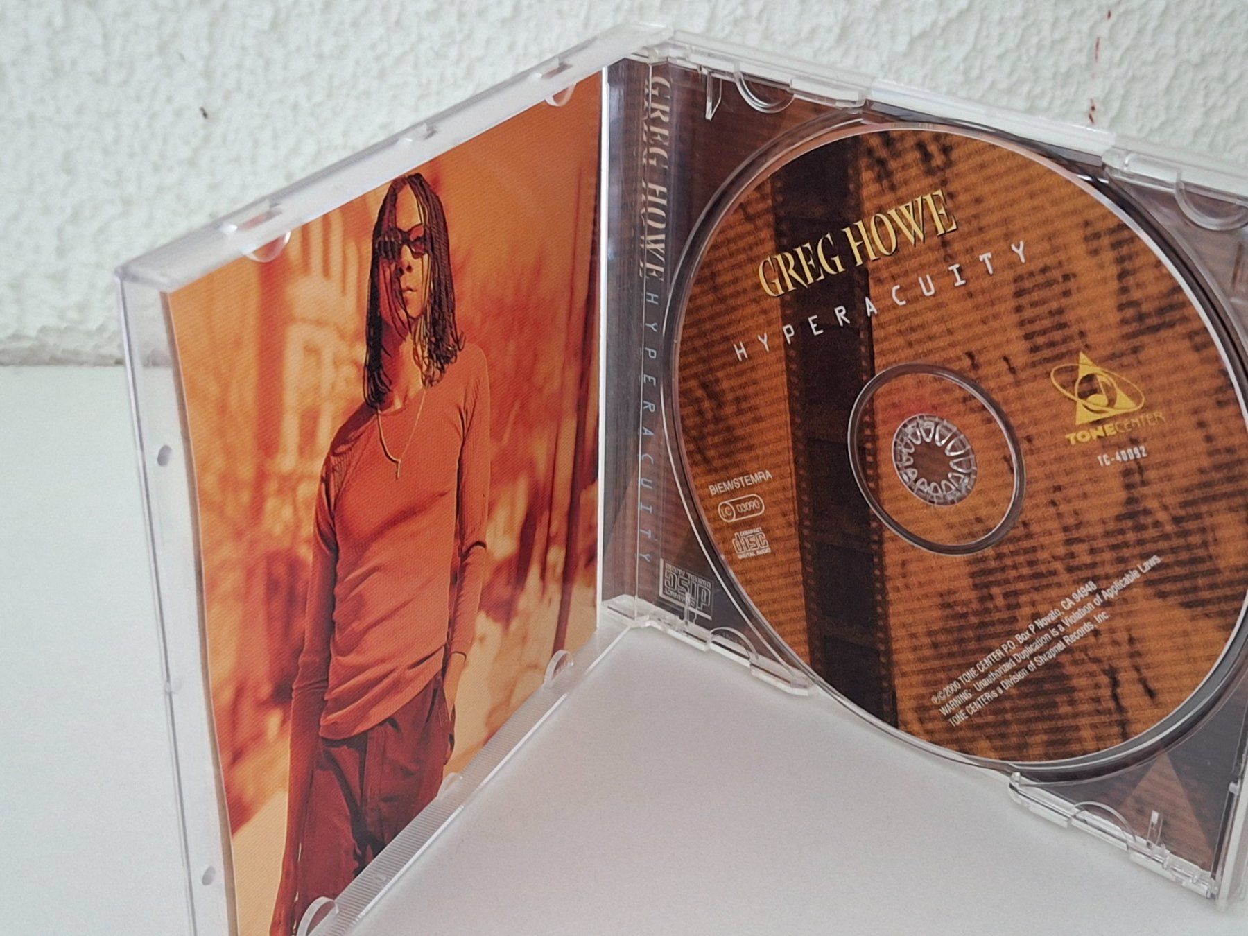 CD: CD Greg Howe  - Hyperacuity   Jazz Fusion – Usato da Aarberg venduto da Jackup1 2