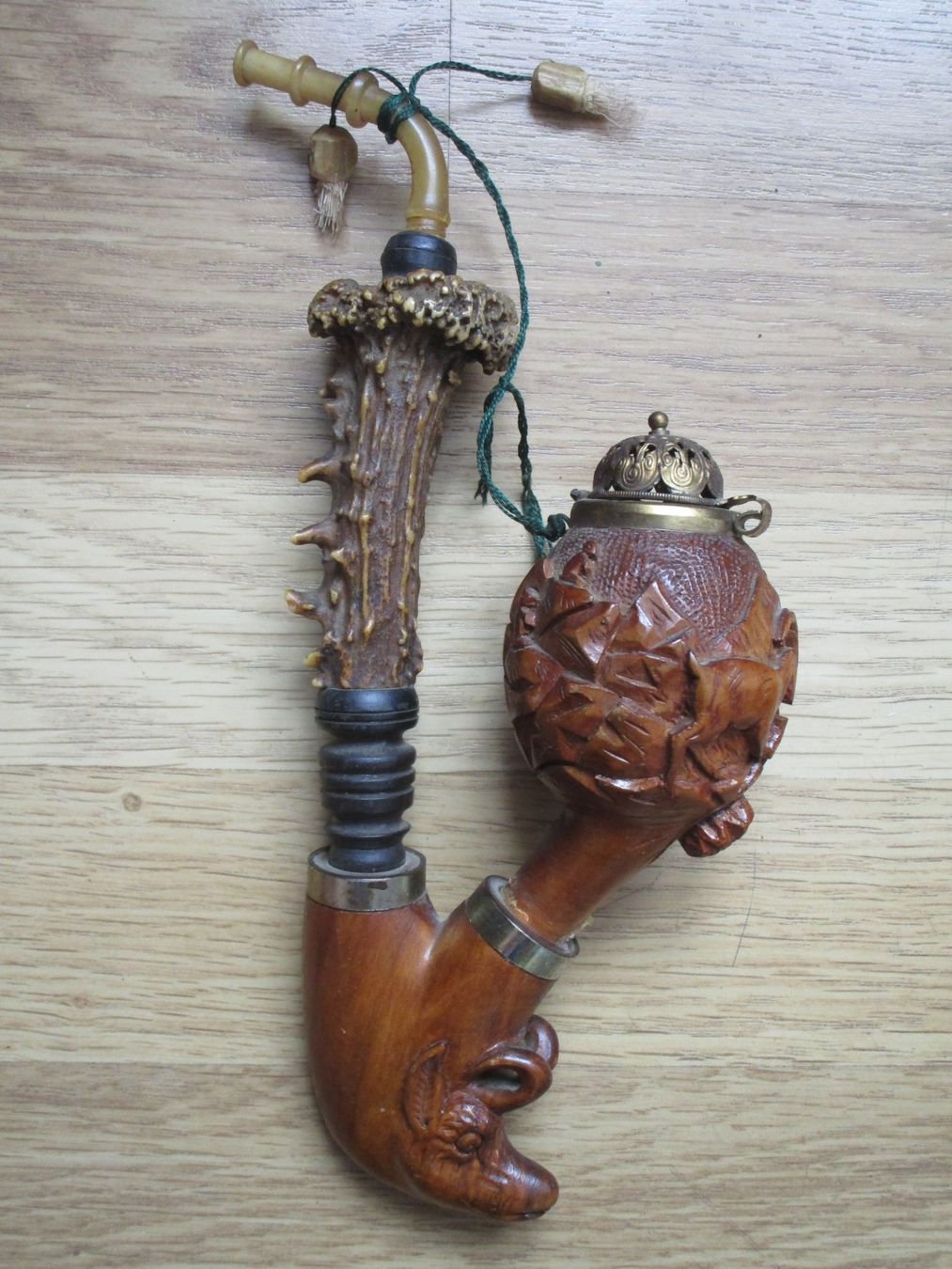 Pipe & Accessori: Antike Tabakpfeife geschnitzt – Usato da Heimberg venduto da Lupo57 1