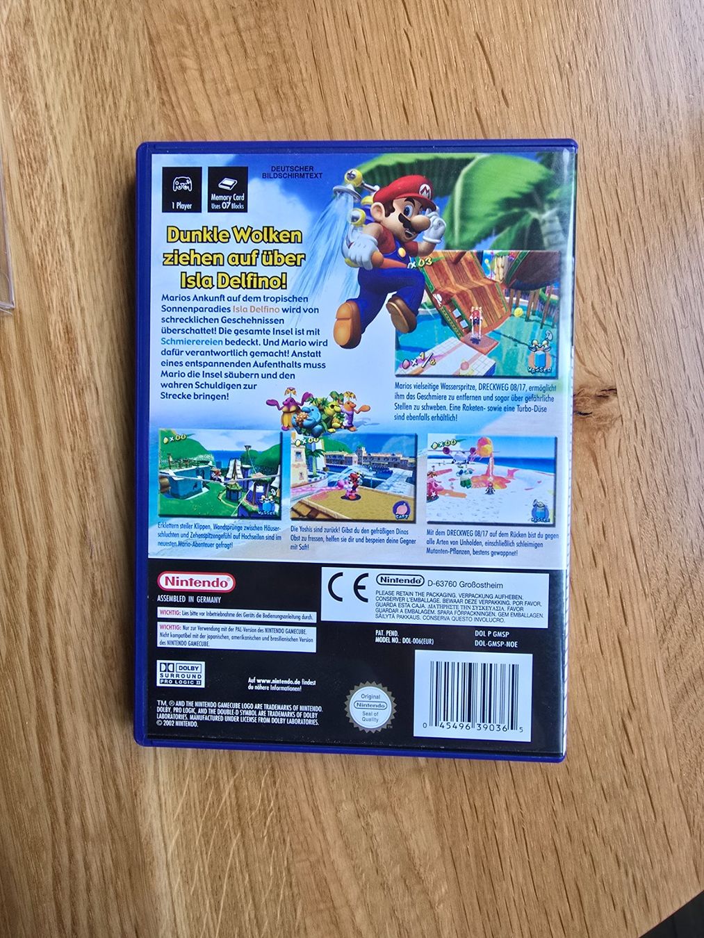 Nintendo Giochi: Super Mario Sunshine/Nintendo Gamecube Top Zustand – Usato da Sursee venduto da Elian91 1