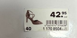 Scarpe da donna: Schwarze Glitzer Pumps Gr. 40 von Catwalk – Nuovo e nell'imballaggio originale da Zürich venduto da kri_hy6t 4