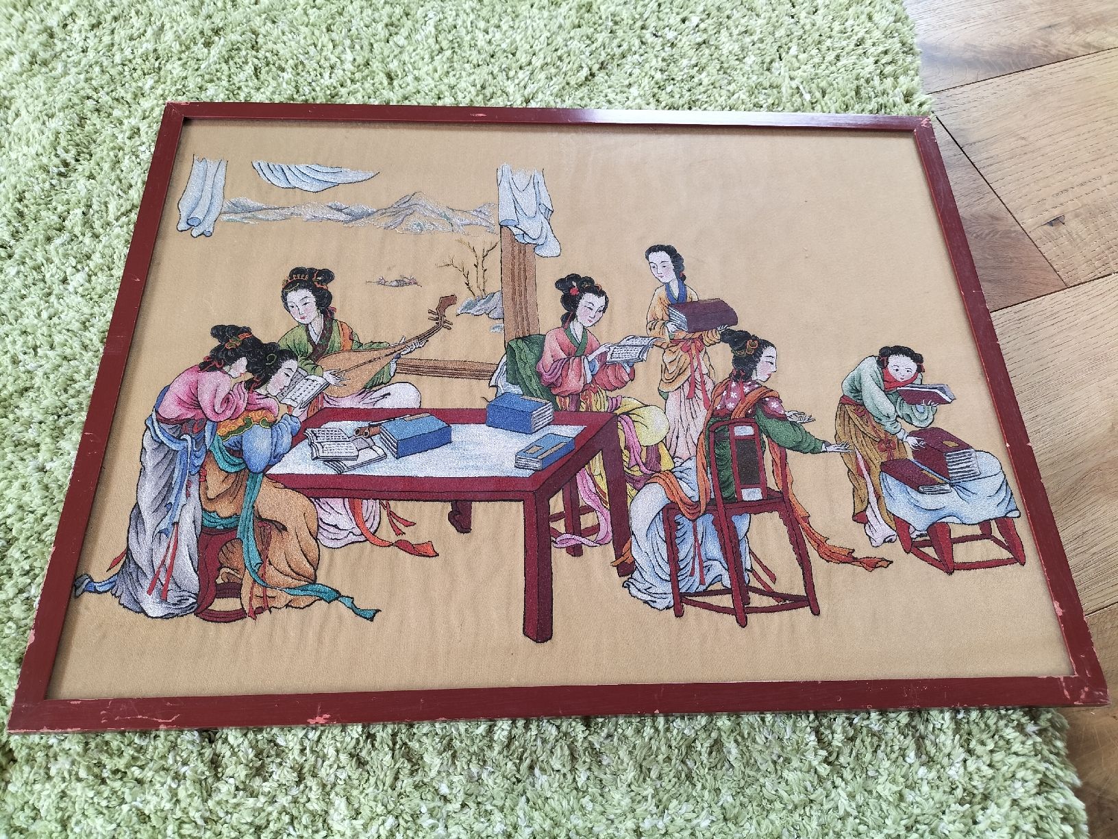 Foto & Immagini: Seidenstickerei chinesisch – Usato da Müselbach venduto da pat_9c9w 6