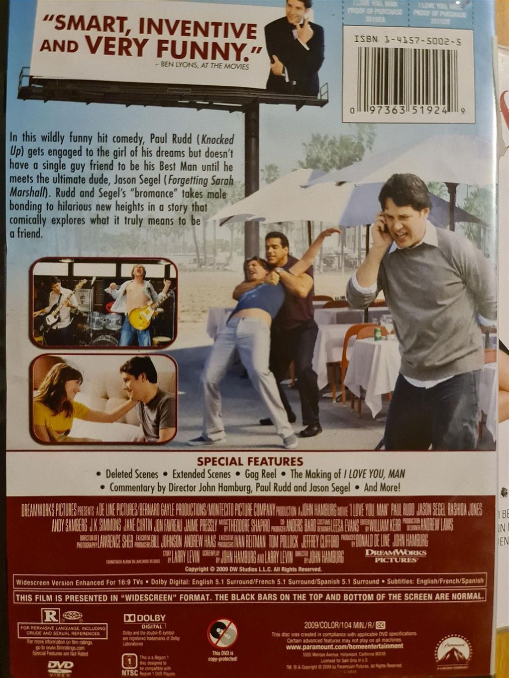 Tutti i DVDs: I love you, man – Usato da Dintikon venduto da Vexi 1