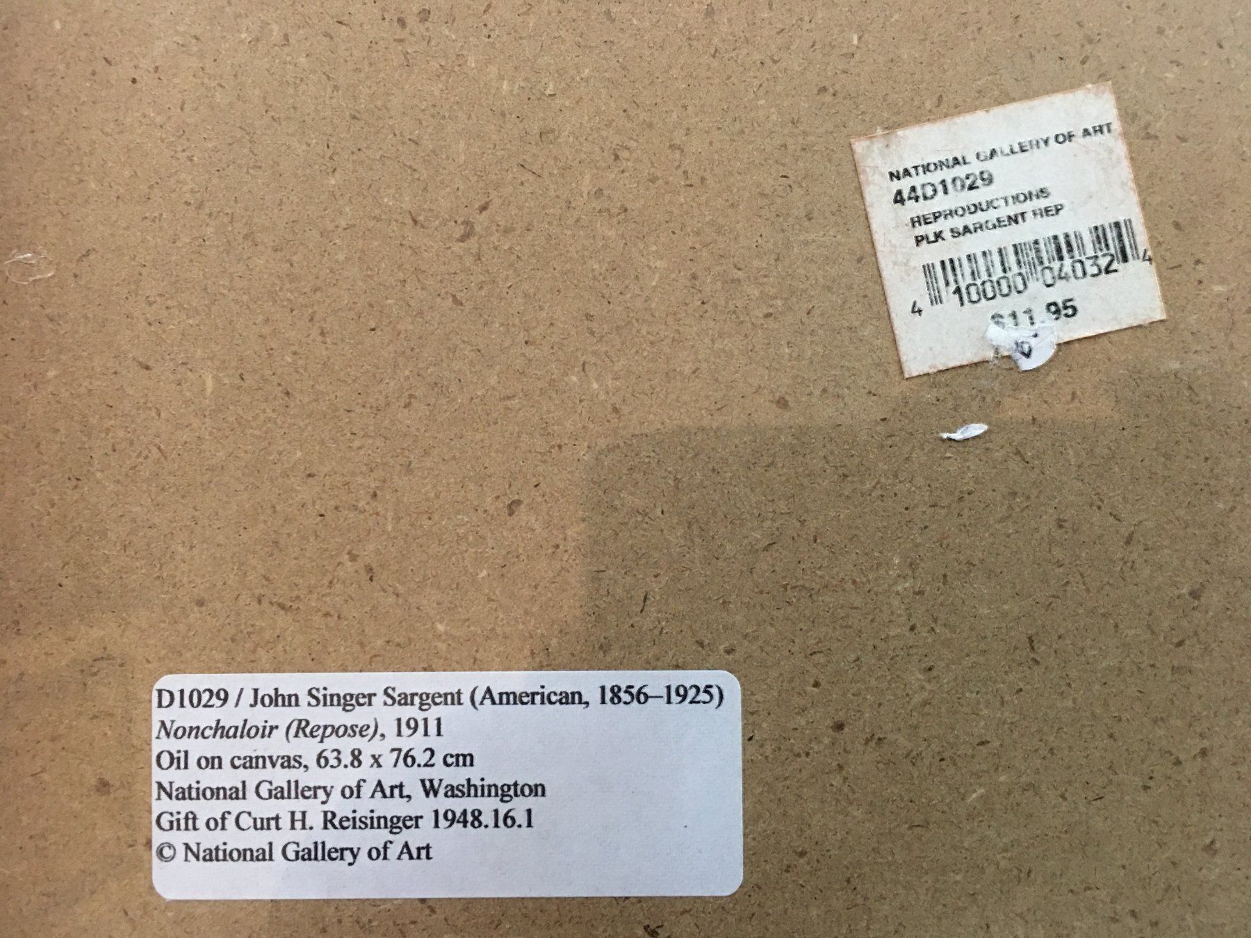 Foto & Immagini: John Singer Sargent Art - Nanchaloir – Nuovo e nell'imballaggio originale da Oftringen venduto da Vucki 3