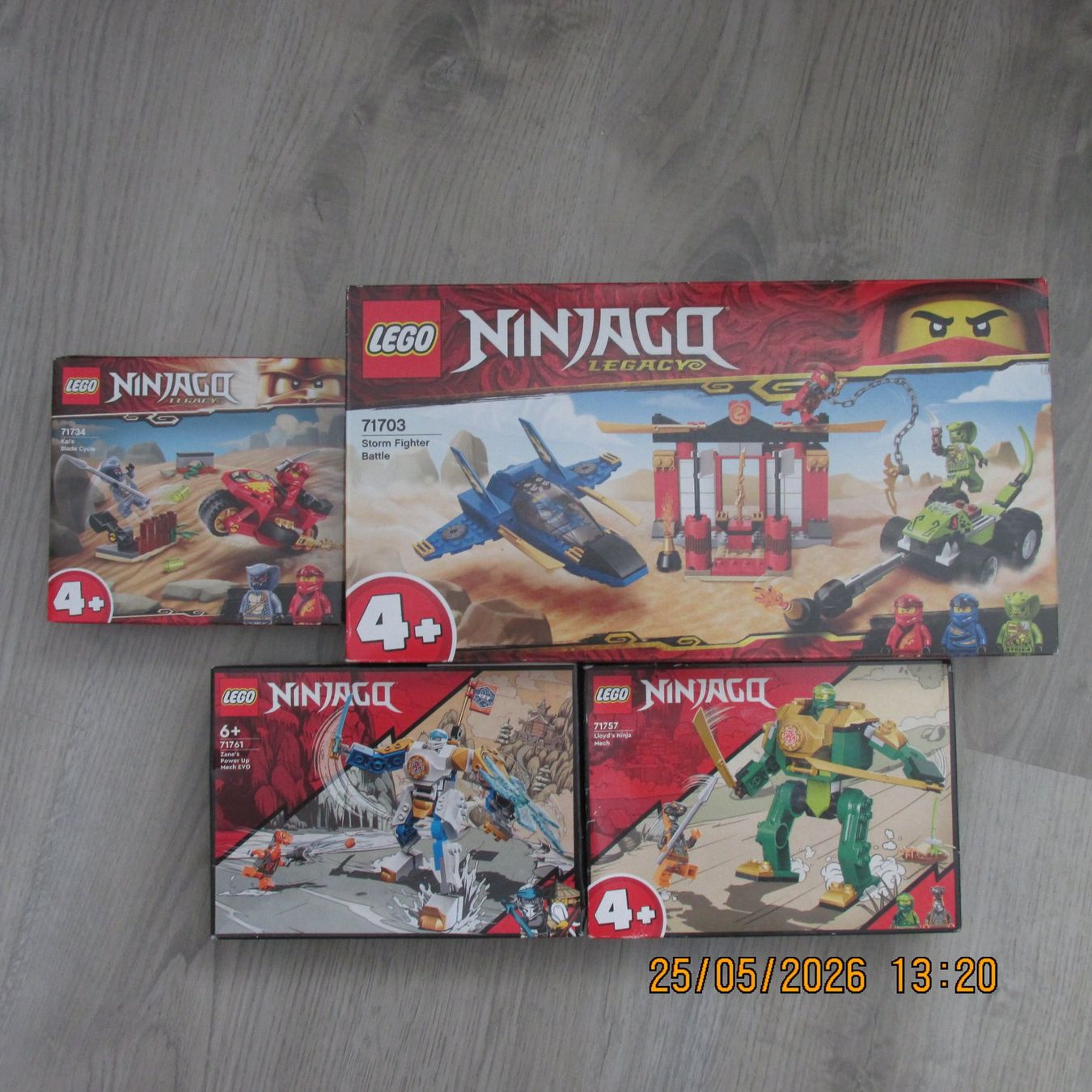 Lego Kit di costruzioni: Ninjago Lego Set, 4 Sets zusammen gem. Bilder – Nuovo (secondo la descrizione) da Galgenen venduto da Forflowers 3