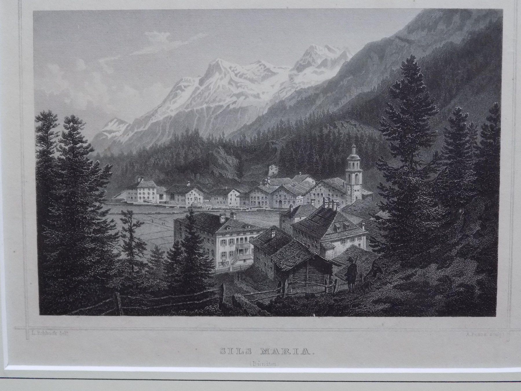 Stiche: Sils Maria im Engadin – Gebraucht aus Risch von Antikfee 2