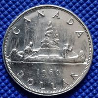 1960 Canada Dollar en argent