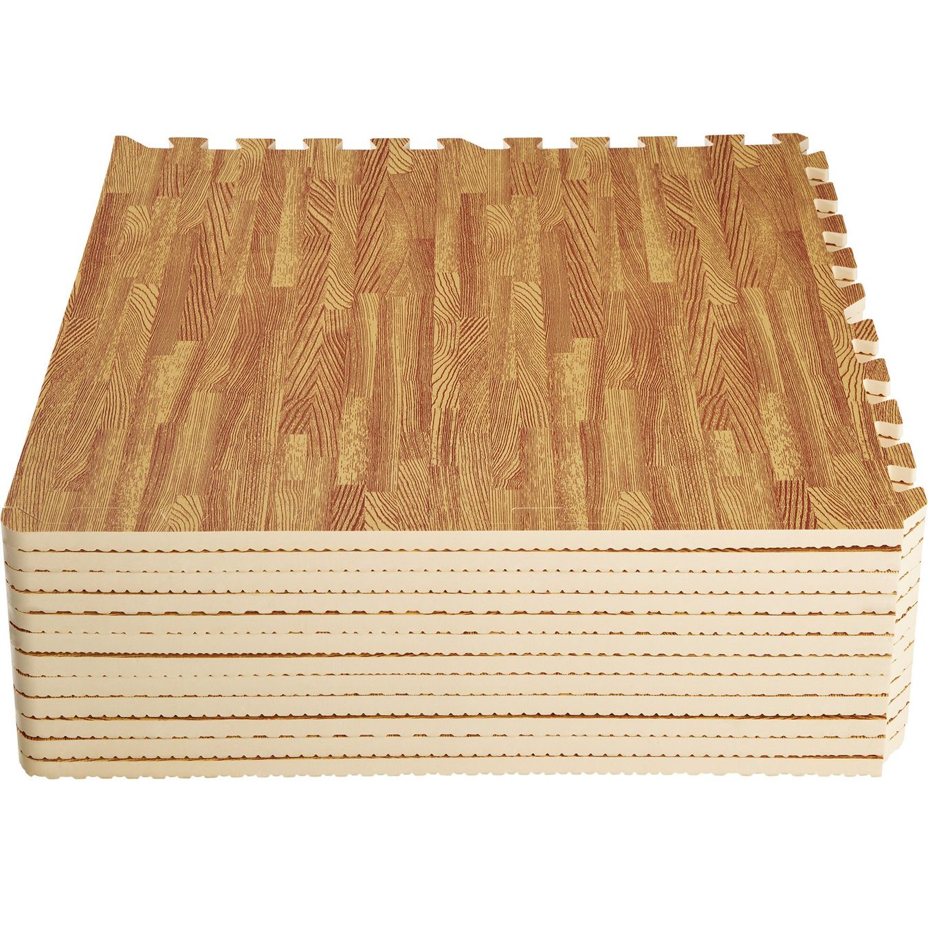Tappetini fitness: 2x 12 Set Schutzmattenset holzdekor – Nuovo (secondo la descrizione) da Murten venduto da Roland.Kemmer.AG 5
