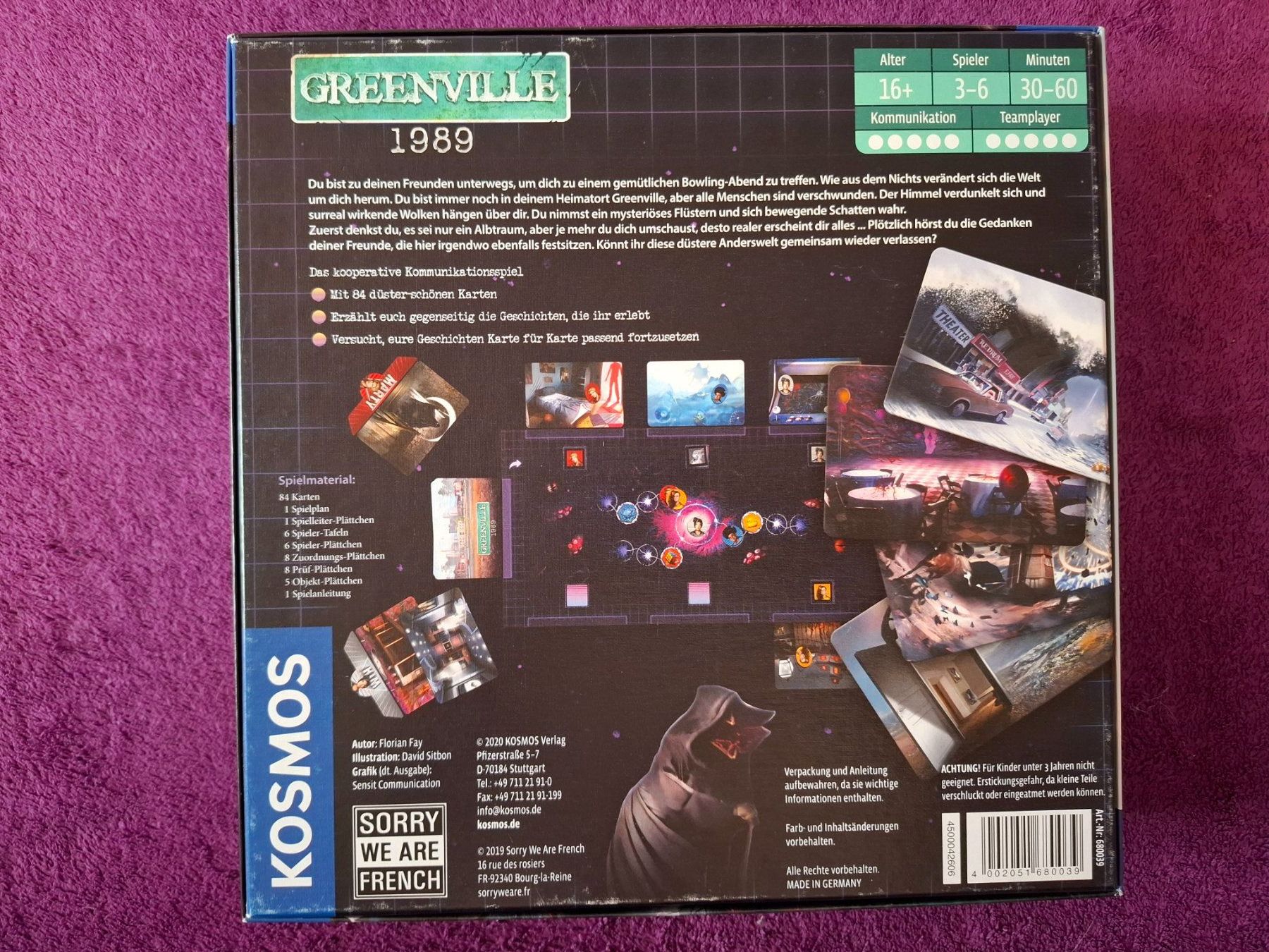 Kosmos Giochi: Kosmos Spiel - Greenville 1989 – Usato da Müllheim Dorf venduto da Seeeule01 8
