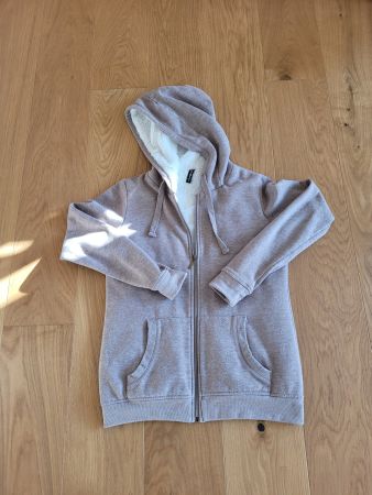 Kapuzenjäckli, Cardigan, Strickjacke S