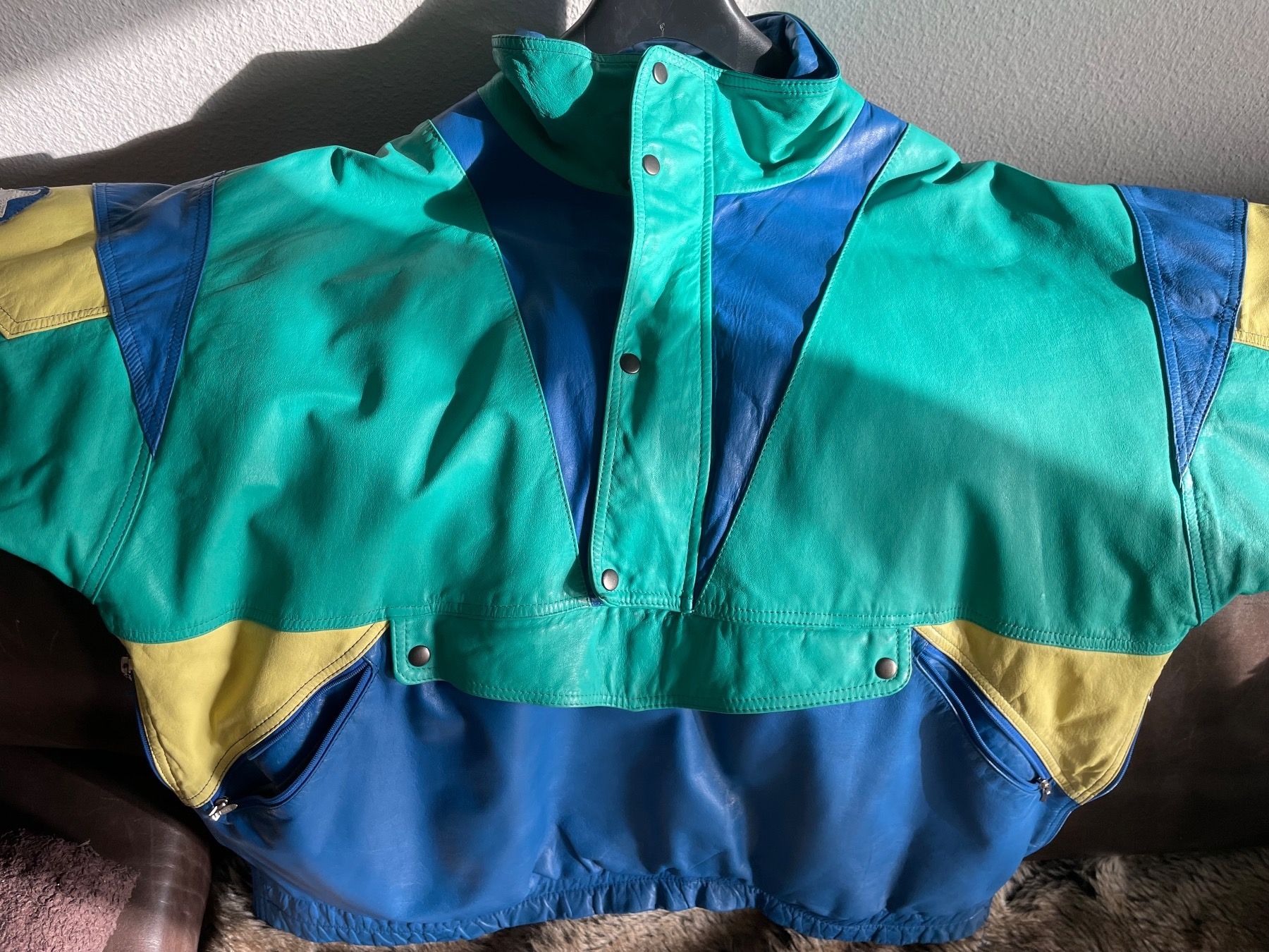 IXS Giacche: IXS Biker Lederjacke vintage Einzelstück – Usato da Bachenbülach venduto da dav_92pq 4