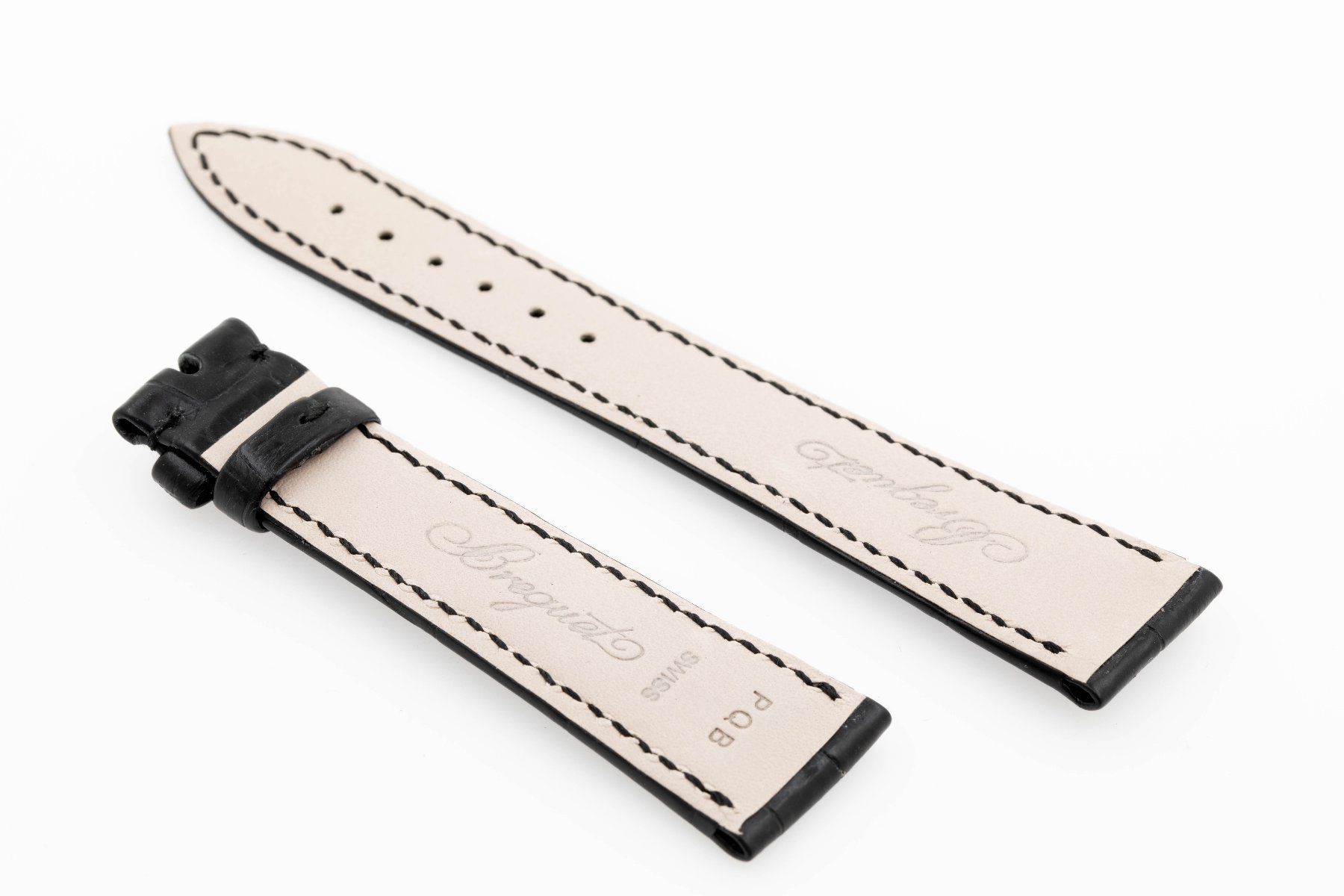 Bracciali & Braccialetti: Breguet black alligator strap 20mm NEW – Nuovo (secondo la descrizione) da Epalinges venduto da bracelet123 1