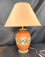 Orange Keramiklampe