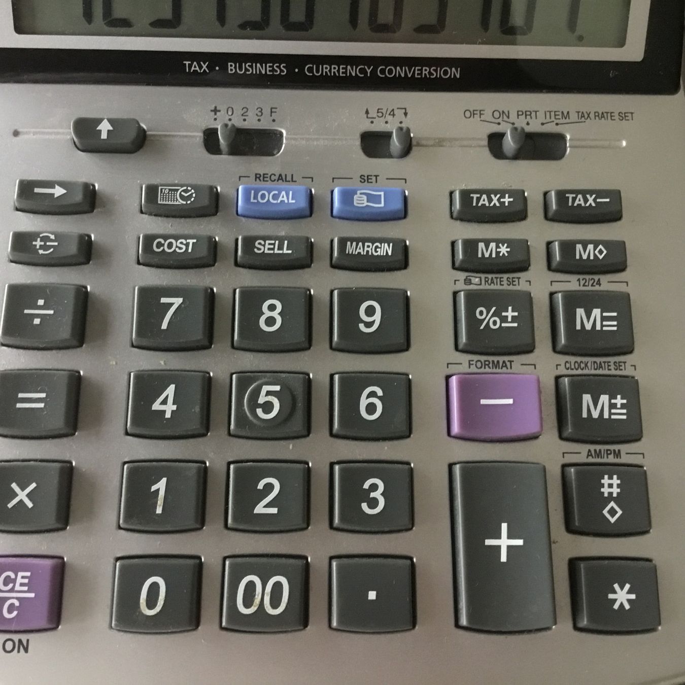 Canon Taschenrechner: Tischrechner Canon P23-DTSC – Gebraucht aus Thierachern von sweden08 2