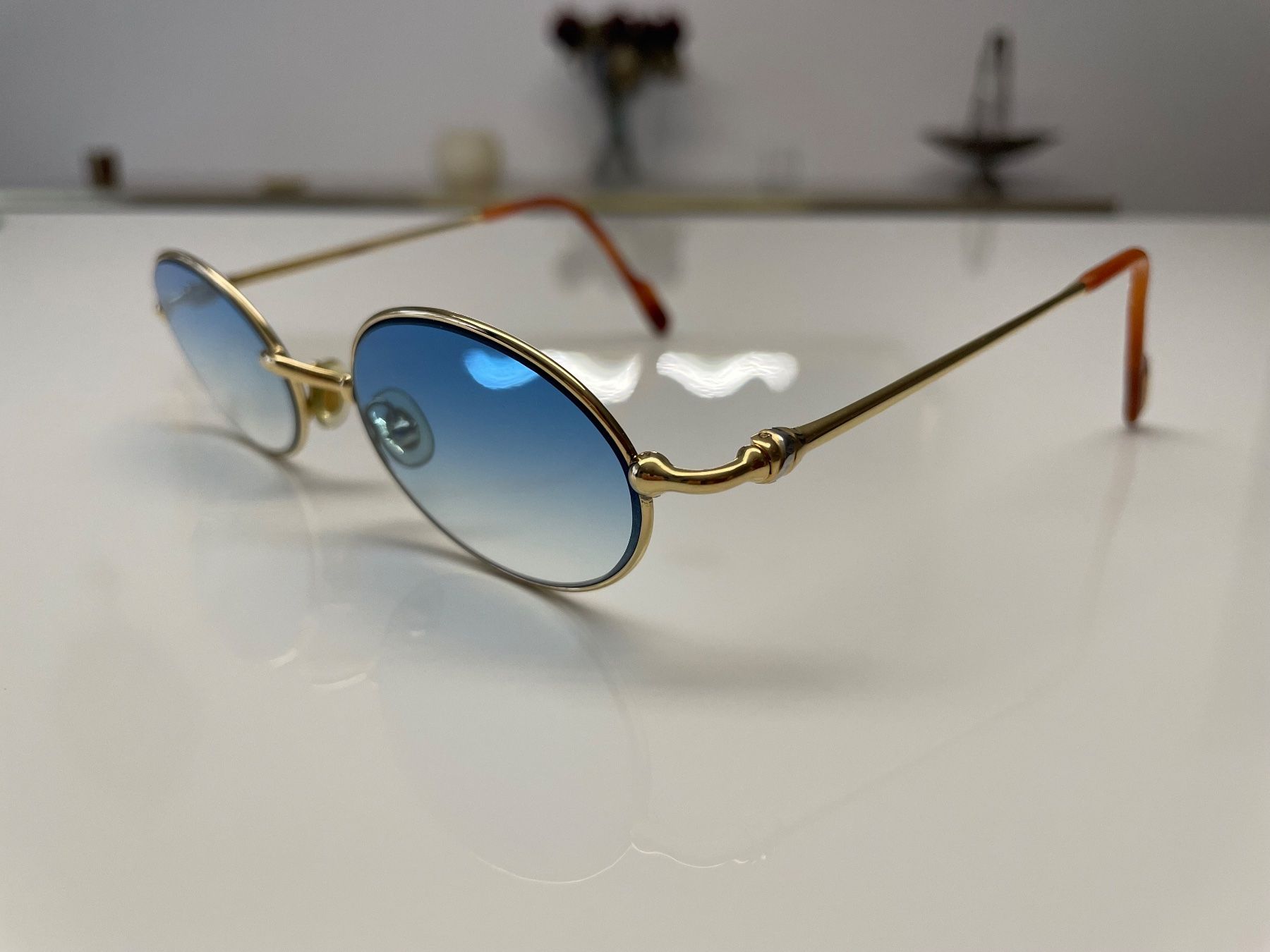 Cartier Occhiali & Lenti: Lunettes Cartier Ovale Or – Usato da Bottens venduto da 2Lens 1