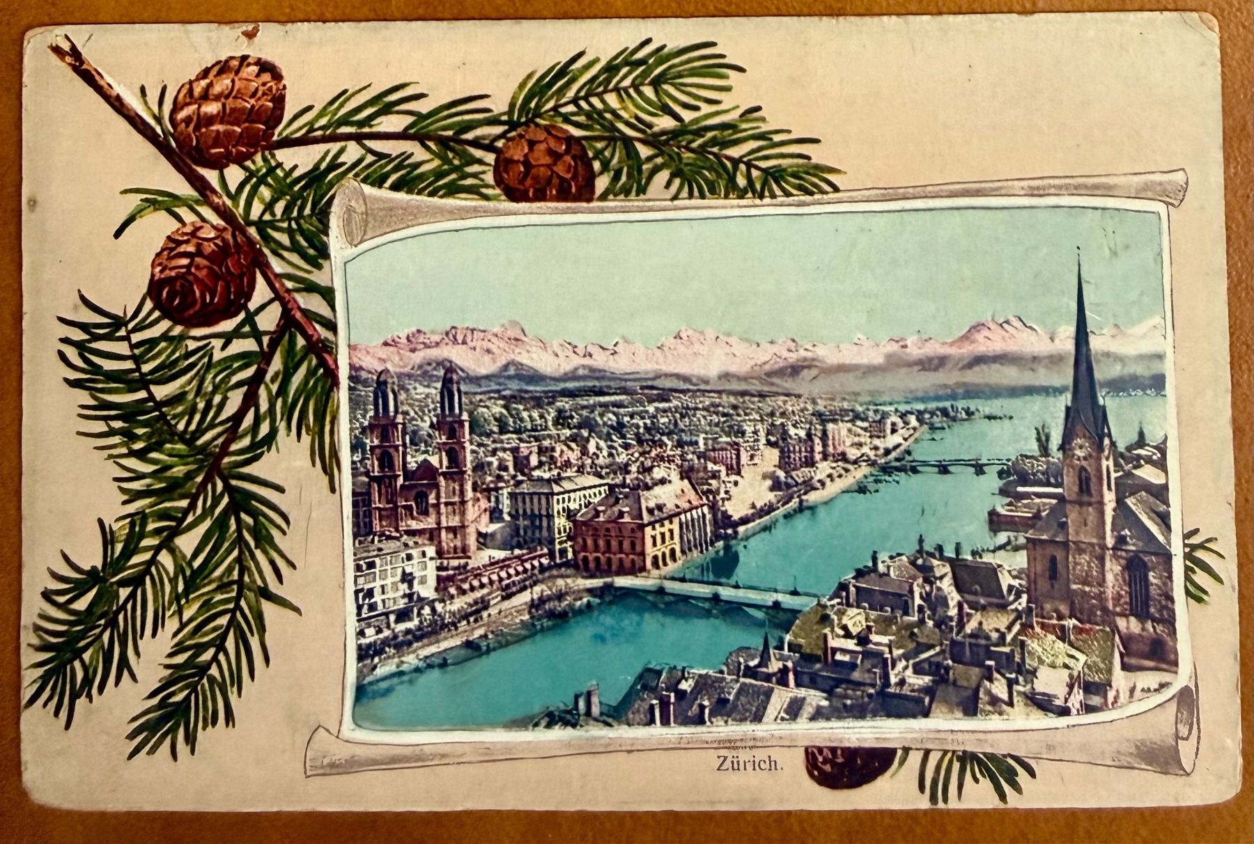 Cartoline postali: Zürich - Litho antik – Usato da Lutry venduto da Ediego